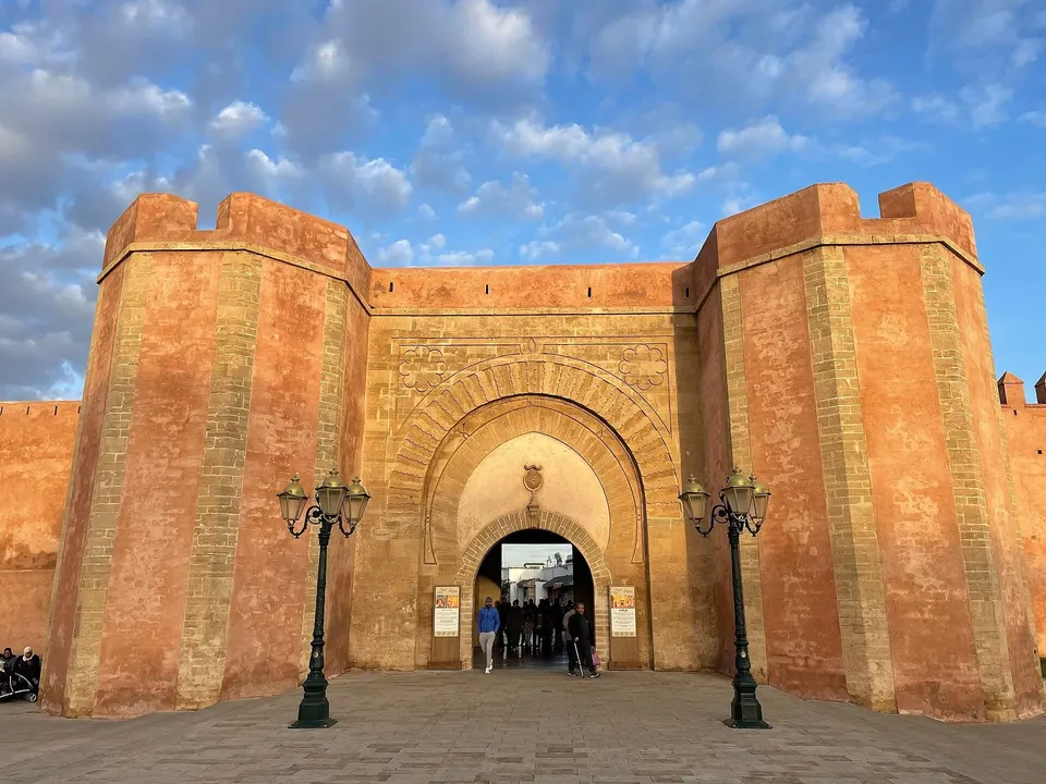 Bab El Had, a gate of Rabat’s medina